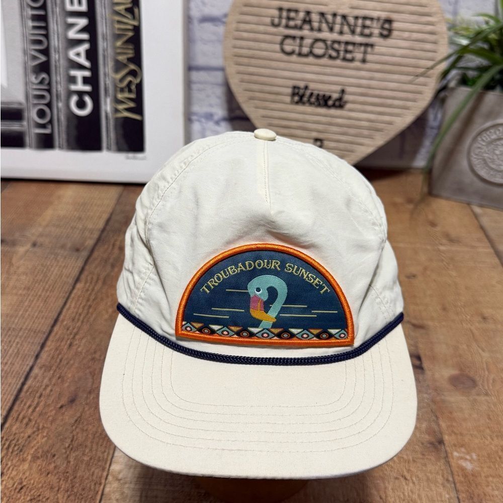 Staunch Troubadour Sunset Hat Snapback Khaki Baseball Cap Rope Patch